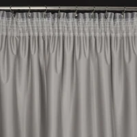 Kép 5/11 - Mariela bársony sötétítő függöny Ezüst 140x270 cm 9