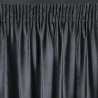 Kép 9/11 - Mariela bársony sötétítő függöny Fekete 140x270 cm 4
