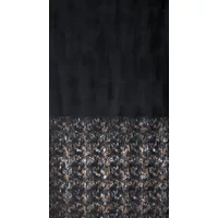 Kép 10/11 - Mariela bársony sötétítő függöny Fekete 140x270 cm 10