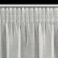 Kép 4/11 - Marion fehér függöny Fehér 140x270 cm 7