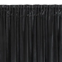 Kép 8/11 - Marion modern fekete függöny Fekete 140x270 cm 3