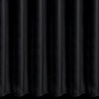 Kép 4/5 - Melanie bársony sötétítő függöny Fekete 140x260 cm 3