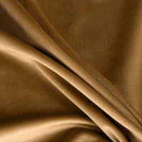 Kép 6/11 - Melanie bársony sötétítő függöny Mézsárga 140x270 cm 8