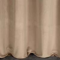 Kép 8/10 - Melanie bársony sötétítő függöny Sötét bézs 140x270 cm