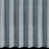 Kép 4/11 - Melanie bársony sötétítő függöny Szürke 80x270 cm 7