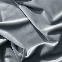 Kép 6/11 - Melanie bársony sötétítő függöny Szürke 80x270 cm 8