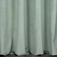 Kép 7/8 - Melanie bársony sötétítő függöny Világos menta 140x250 cm 5