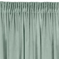 Kép 5/8 - Melanie bársony sötétítő függöny Világos menta 140x270 cm 4