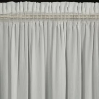 Kép 6/11 - Melinda fényáteresztő függöny Fehér 135x270 cm 9