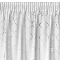 Kép 7/11 - Mili sötétítő függöny Fehér 140x270 cm 3