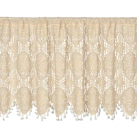 Kép 4/7 - Moly vitrázs függöny Világosbézs 60x150 cm 2