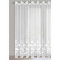 Kép 4/9 - Natali fényáteresztő függöny Fehér 350x250 cm 1