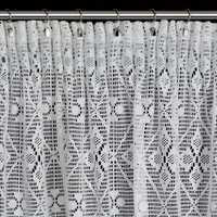 Kép 5/11 - Nela vászon függöny Fehér 140x270 cm 8
