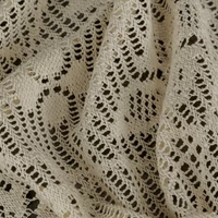 Kép 6/11 - Nela vászon függöny Világosbézs 140x270 cm 6