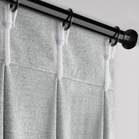 Kép 10/11 - Nelisa blackout függöny Ezüst 125x270 cm 4