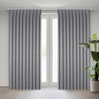 Kép 1/11 - Nelisa blackout függöny Grafit 125x270 cm