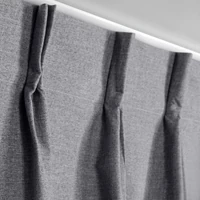 Kép 7/11 - Nelisa blackout függöny Grafit 125x270 cm 9