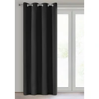 Kép 4/8 - Nerisa sötétítő függöny Fekete 140x250 cm 1