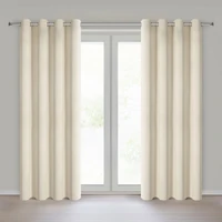 Kép 1/8 - Nerisa sötétítő függöny Sötét krém 140x250 cm