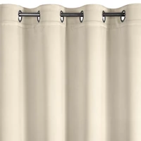 Kép 6/8 - Nerisa sötétítő függöny Sötét krém 140x250 cm 3