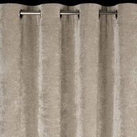 Kép 7/9 - Nilo zsenília sötétítő függöny Sötét bézs 140x250 cm 3