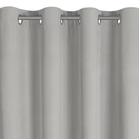 Kép 6/8 - Nita sötétítő függöny Acélszürke 140x250 cm 3