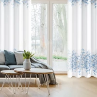 Kép 9/10 - Noa mintás dekor függöny Fehér 140x250 cm 8