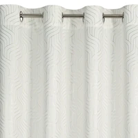 Kép 7/9 - Oleta sötétítő függöny Fehér 140x250 cm 3