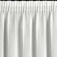 Kép 9/11 - Olivia fényáteresztő függöny Fehér 140x270 cm 3