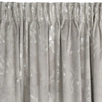Kép 5/11 - Raja bársony sötétítő függöny Acélszürke 140x270 cm 3