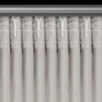Kép 6/11 - Raja bársony sötétítő függöny Acélszürke 140x270 cm 7
