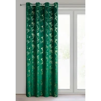 Kép 5/10 - Raja bársony sötétítő függöny Sötétzöld 140x250 cm 1