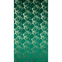 Kép 3/10 - Raja bársony sötétítő függöny Sötétzöld 140x250 cm 7
