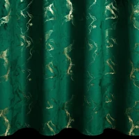 Kép 11/11 - Raja bársony sötétítő függöny Sötétzöld 140x270 cm 5