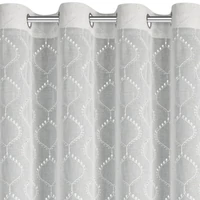 Kép 6/8 - Raya fényáteresztő függöny Fehér 140x250 cm 3
