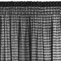 Kép 7/11 - Reina Eva Minge függöny Fekete 135x270 cm 4