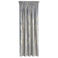 Kép 5/11 - Renia bársony sötétítő függöny Ezüst 140x270 cm 2