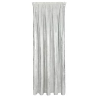 Kép 6/11 - Renia bársony sötétítő függöny Fehér 140x270 cm 2