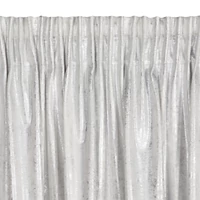 Kép 8/11 - Renia bársony sötétítő függöny Fehér 140x270 cm 3