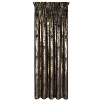 Kép 6/11 - Renia bársony sötétítő függöny Fekete 140x270 cm 2