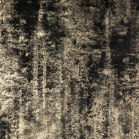Kép 10/11 - Renia bársony sötétítő függöny Fekete 140x270 cm 4