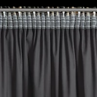 Kép 3/11 - Renia bársony sötétítő függöny Fekete 140x270 cm 7