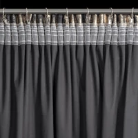Kép 5/11 - Renia bársony sötétítő függöny Fekete 140x270 cm 8