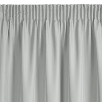 Kép 4/8 - Rita egyszínű dekor függöny Acélszürke 140x270 cm 3