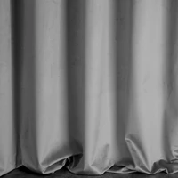 Kép 8/11 - Rosa bársony sötétítő függöny Acélszürke 135x300 cm 7