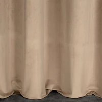 Kép 3/10 - Rosa bársony sötétítő függöny Sötét bézs 140x250 cm 6