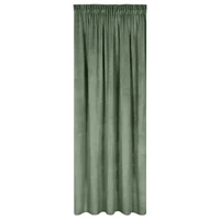 Kép 4/7 - Rosa bársony sötétítő függöny Sötét menta 140x270 cm 2