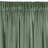 Kép 5/7 - Rosa bársony sötétítő függöny Sötét menta 140x270 cm 3