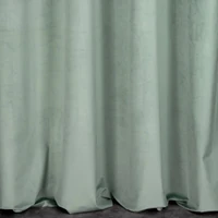 Kép 6/8 - Rosa bársony sötétítő függöny Világos menta 140x270 cm