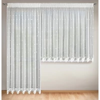 Kép 1/9 - Rose fényáteresztő függöny Natúr 400x160 cm - 200x250 cm